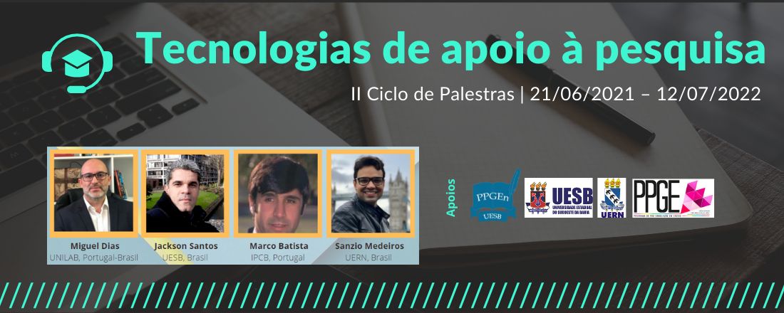 II Ciclo de Palestras: Tecnologias de apoio à pesquisa