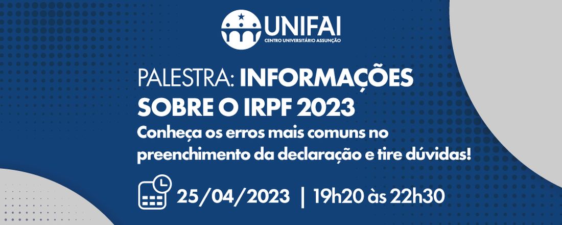 Informações sobre o IRPF 2023