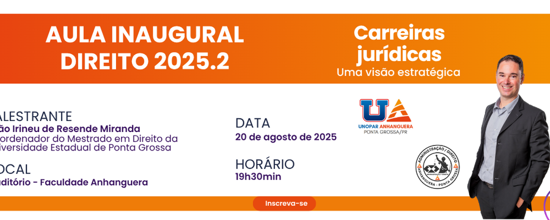Aula Inaugural do Curso de Direito 2025. 2