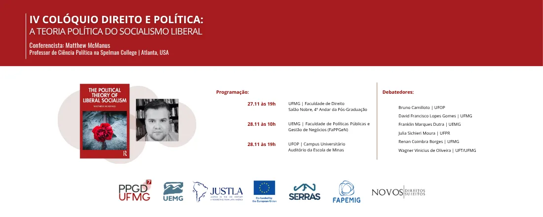 IV Colóquio Direito e Política: a Teoria Política do Socialismo Liberal