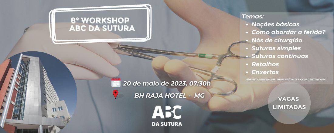 8° WORKSHOP DO ABC DA SUTURA