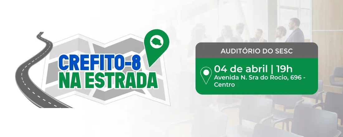 CREFITO-8 na Estrada - Cornélio Procópio/PR