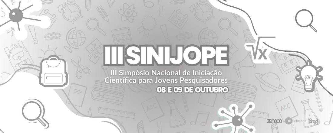 III Simpósio Nacional de Iniciação Científica para Jovens Pesquisadores (SINIJOPE)