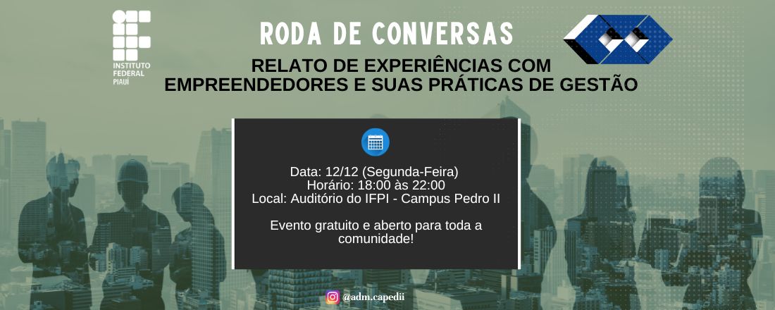 Roda de Conversas com Empreendedores