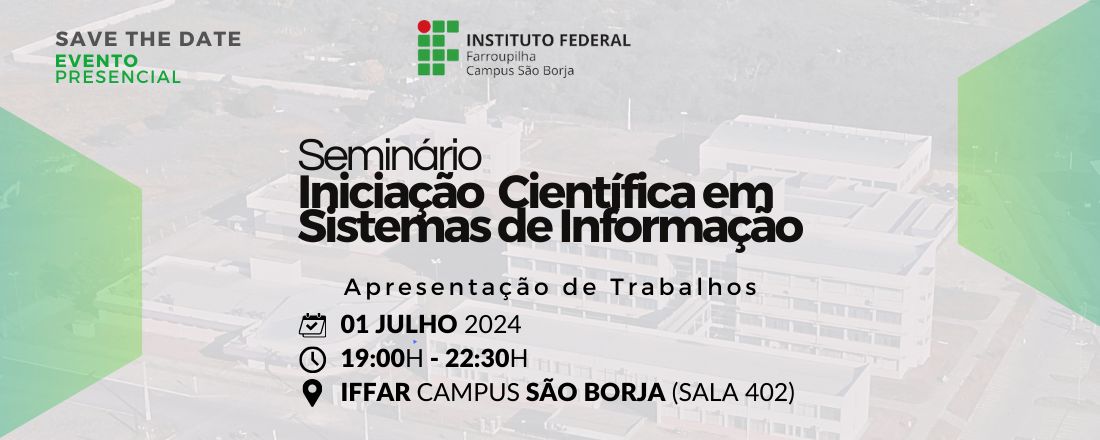 Seminário de Iniciação Científica em Sistemas de Informação