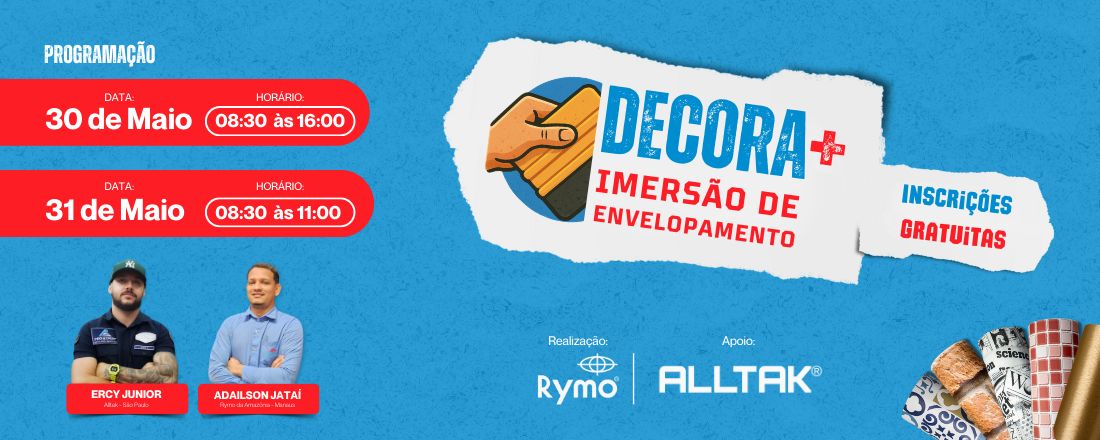 Decora +: Imersão de Envelopamento