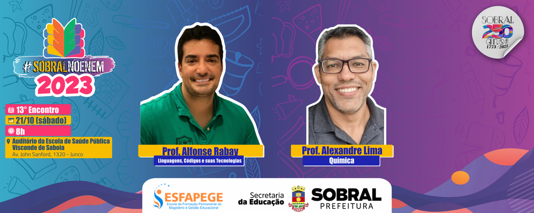 13º Encontro do #SobralNoEnem 2023