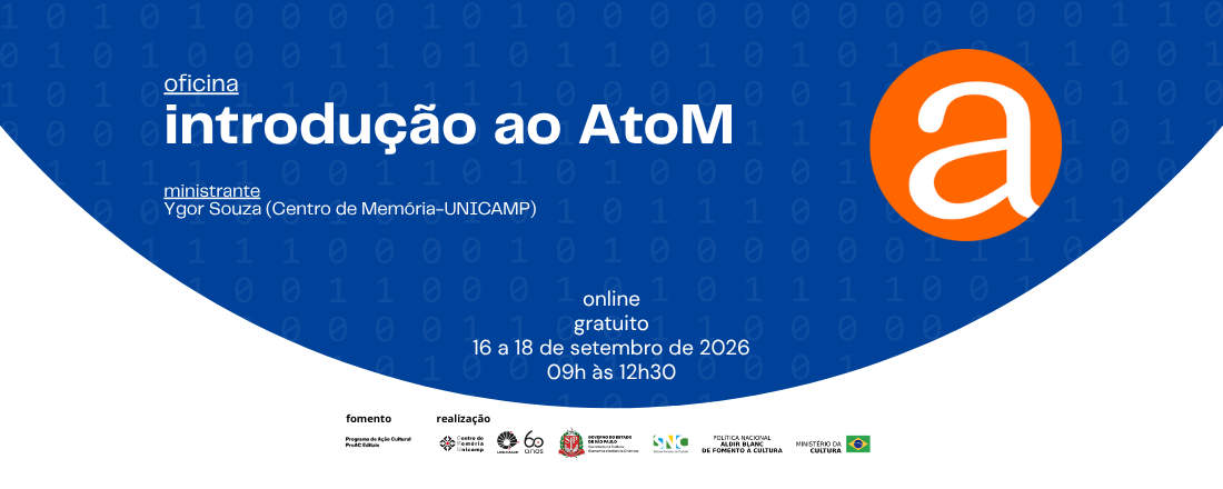 Oficina: Introdução ao AtoM