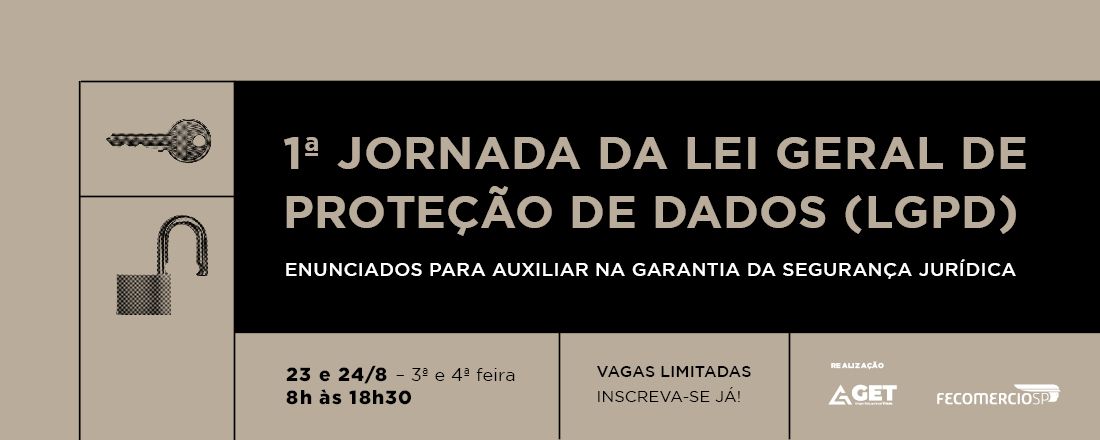 1ª Jornada da Lei Geral de Proteção de Dados