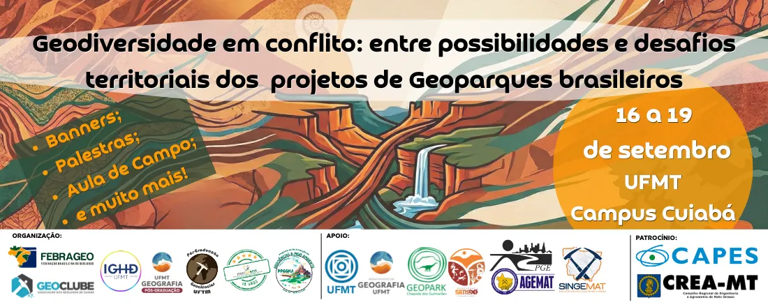 Geodiversidade em conflito: entre possibilidades e desafios territoriais dos projetos de Geoparques brasileiros
