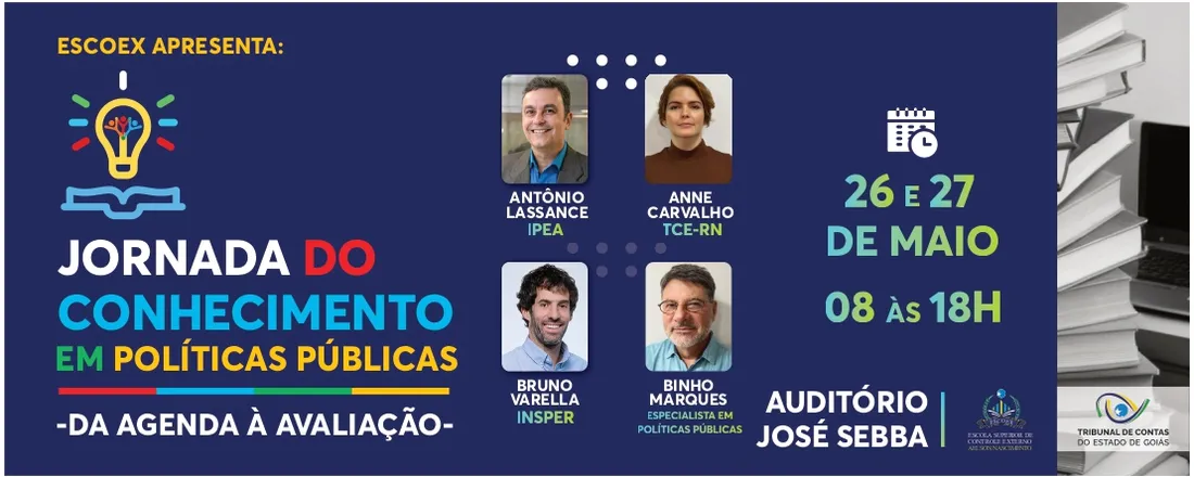Jornada do Conhecimento em Políticas Públicas - Da Agenda à Avaliação