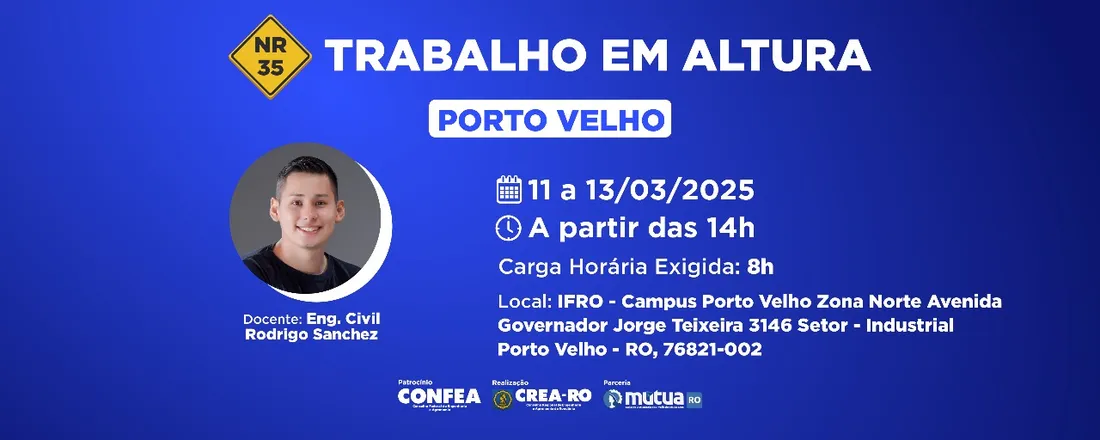 NR-35 Trabalho em Altura PVH-03/2025