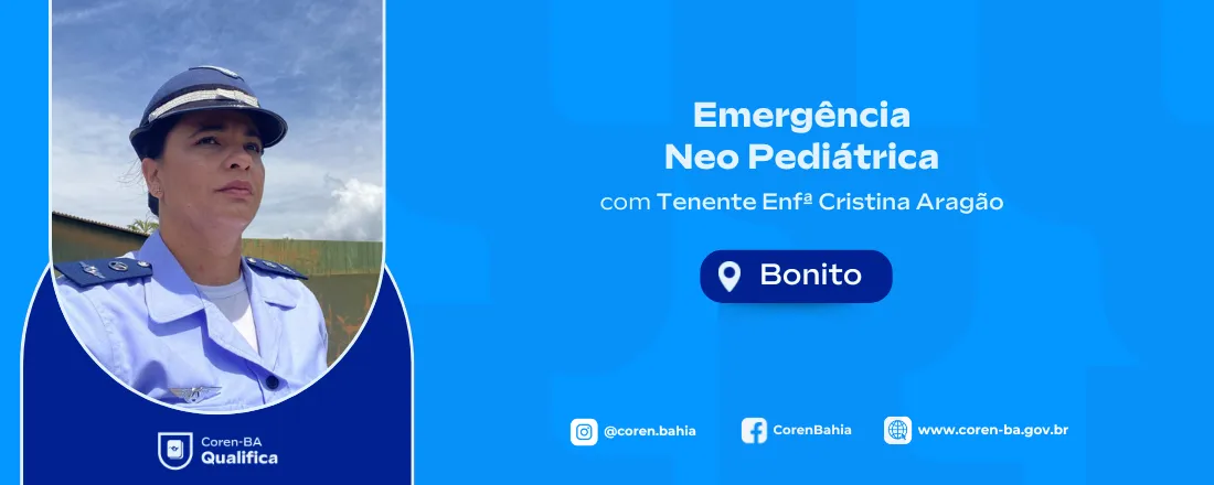Coren-BA Qualifica em Bonito | Emergência Neo Pediátricas