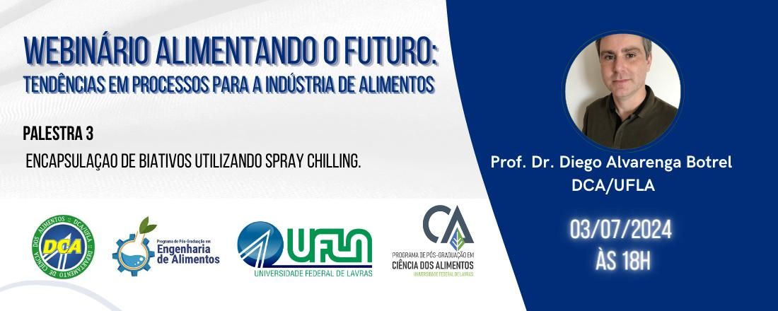 Webinário alimentando o futuro: tendências em processos para a indústria de alimentos