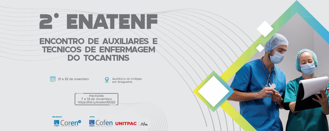 II ENATENF - Encontro de Auxiliares e Técnicos de Enfermagem do Tocantins