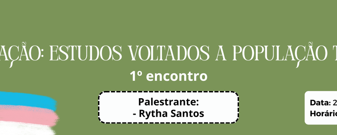 Formação: Estudos voltados a População Trans