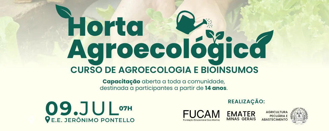 Capacitação em Agroecologia e Bioinsumos - Couto de Magalhães