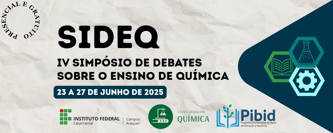 IV Simpósio de Debates Sobre o Ensino de Química