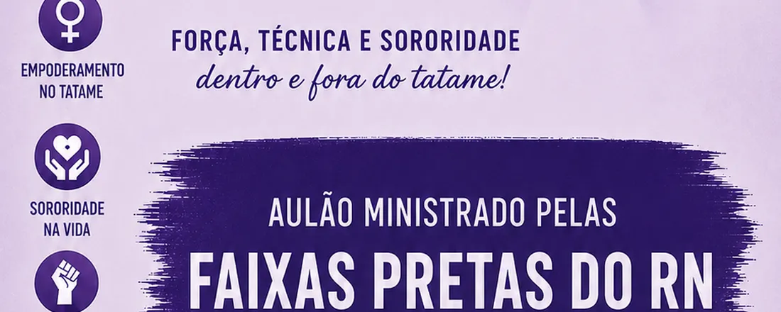 Aulão de Jiu Jitsu Feminino