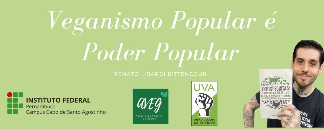 Palestra: Veganismo Popular é Poder Popular