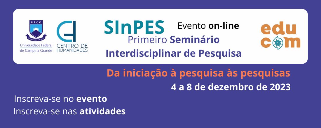 I Seminário Interdisciplinar de Pesquisa