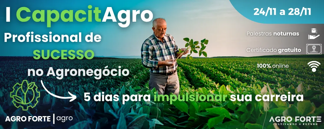 l CapacitAgro: Profissional de Sucesso no Agronegócio