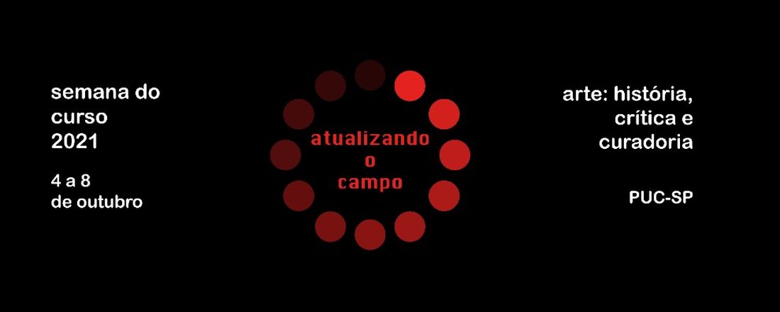 04/10 - "Atualizando o campo" - abertura da semana 2021