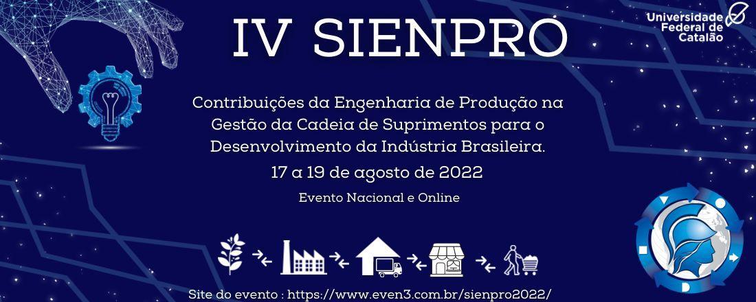 IV SIMPÓSIO DE ENGENHARIA DE PRODUÇÃO