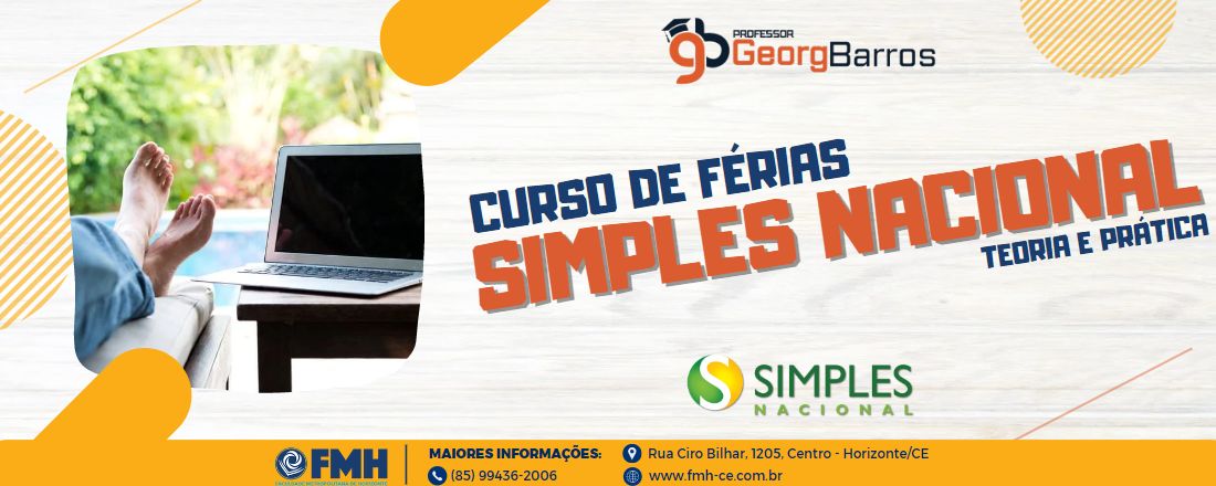 CURSO DE FÉRIAS: SIMPLES NACIONAL NA PRÁTICA