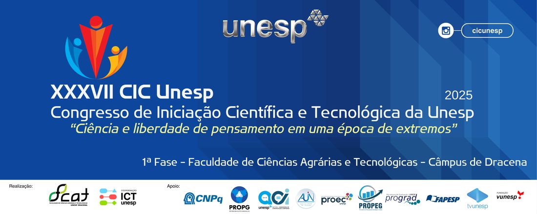 XXXVII Congresso de Iniciação Científica da Unesp - FCAT/Dracena
