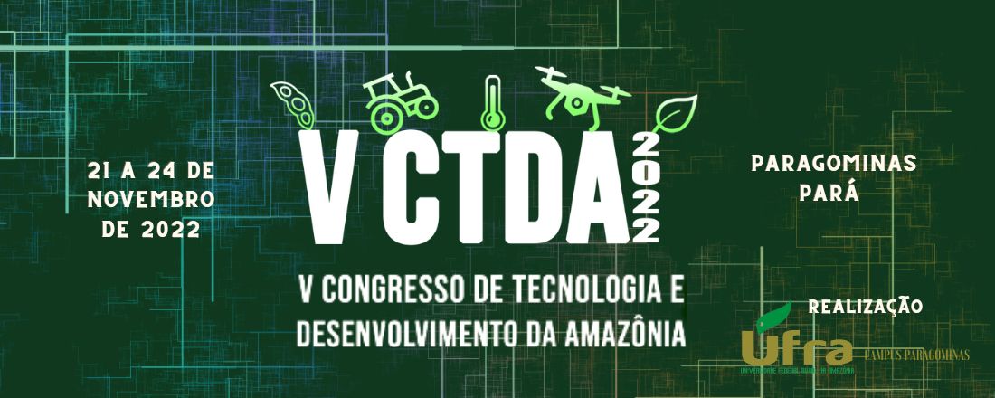 V Congresso de Tecnologia e Desenvolvimento da Amazônia