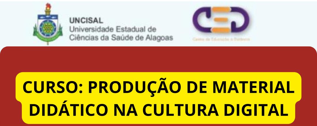 Curso de Produção de Material Didático na Cultura Digital - Categoria: Formação de Professores