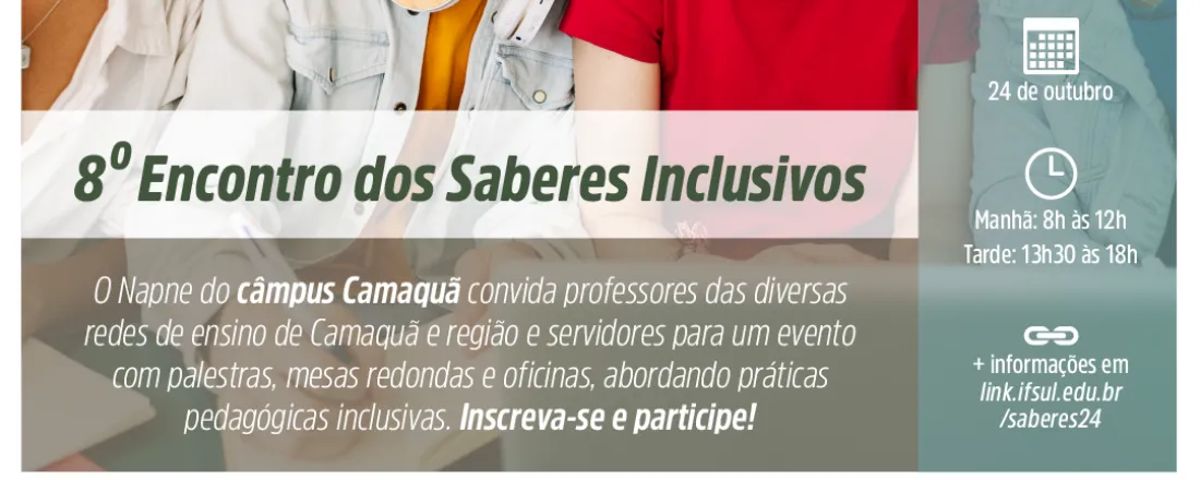 8º Encontro dos Saberes Inclusivos