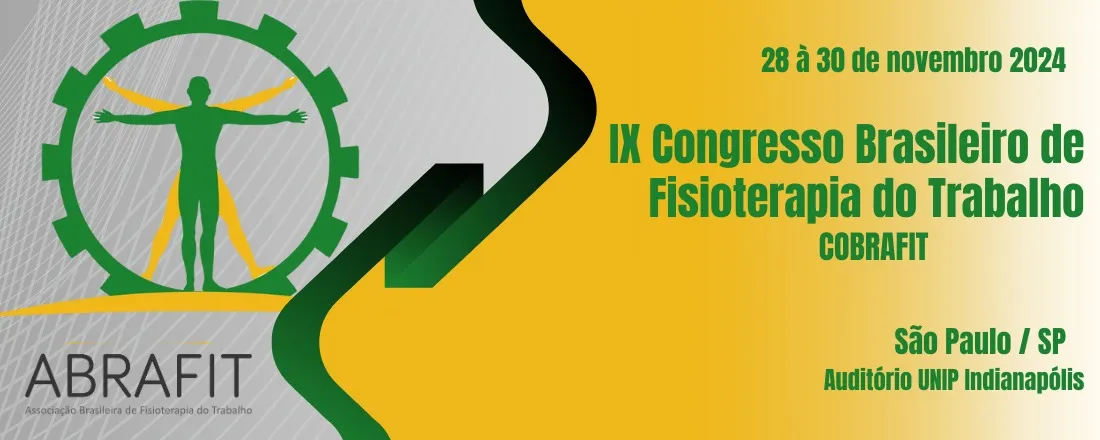 IX COBRAFIT - Congresso Brasileiro de Fisioterapia do Trabalho