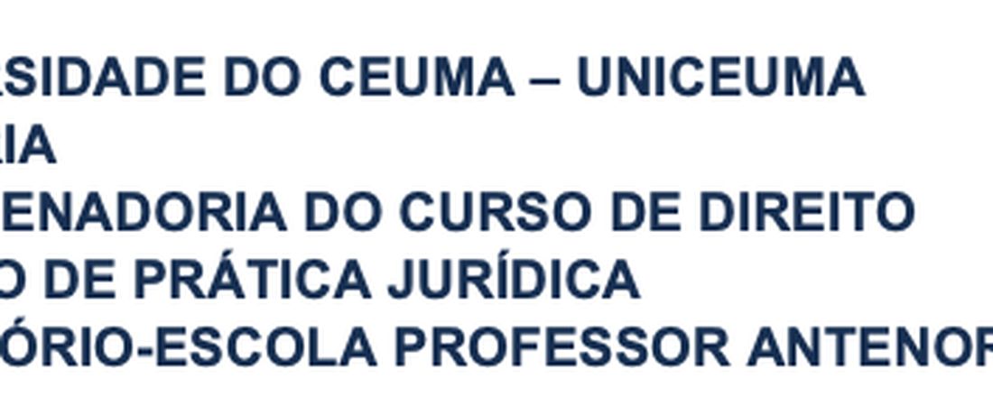 XIV CURSO DE PRÁTICA JURÍDICA DA UNIVERSIDADE CEUMA