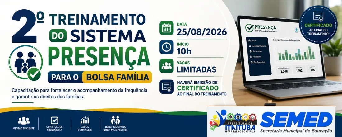 2ª TREINAMENTO SISTEMA PRESENÇA 2026