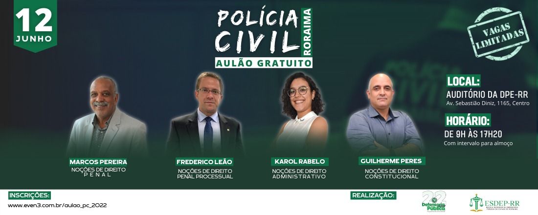 Aulão para o Concurso da Polícia Civil