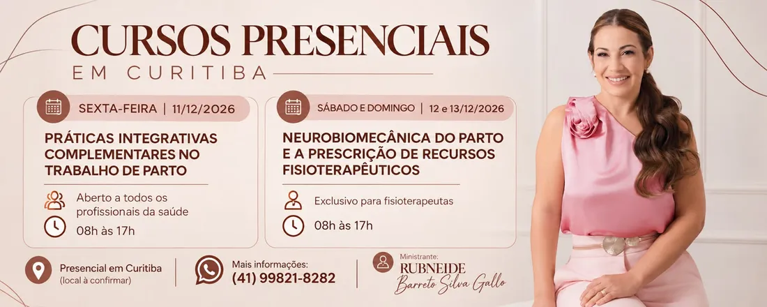 Imersão no tema trabalho de parto com Prof. PhD Rubneide Barreto Silva Gallo em Curitiba