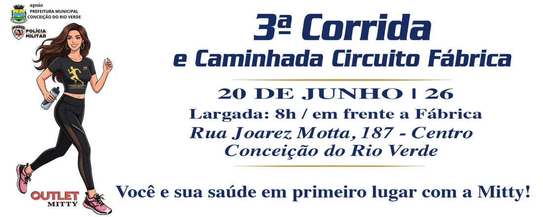 3a Corrida e Caminhada Circuito Fábrica