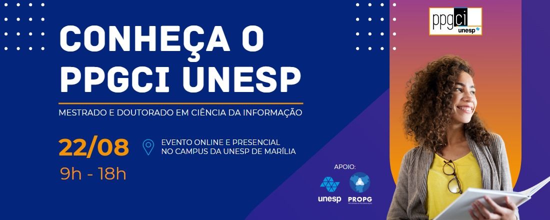 Conheça o Programa de Pós-Graduação em Ciência da Informação da Unesp