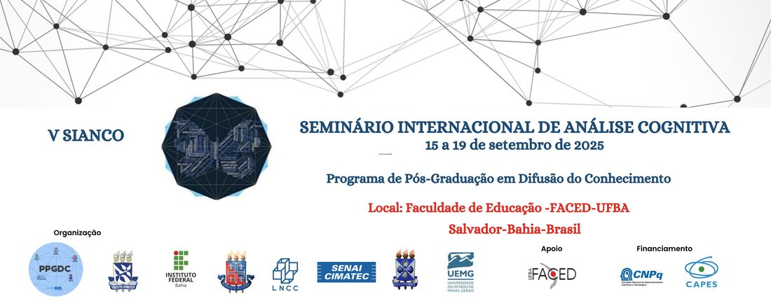 V SIANCO - Seminário Internacional de Análise Cognitiva