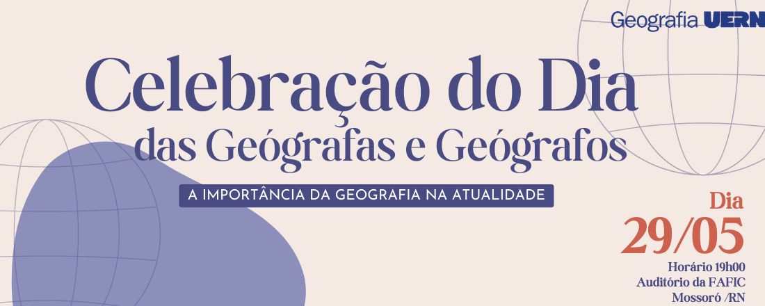 Celebração do Dia das Geógrafas e Geógrafos