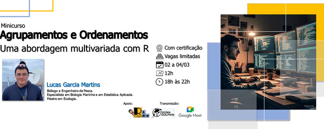 Minicurso - Agrupamentos e Ordenamentos: Uma Abordagem Multivariada com R