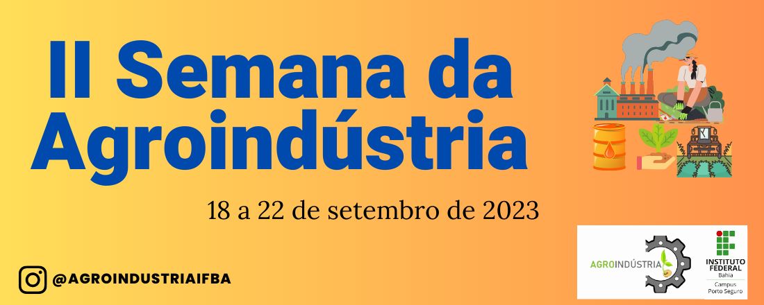 II Semana da Agroindústria do IFBA