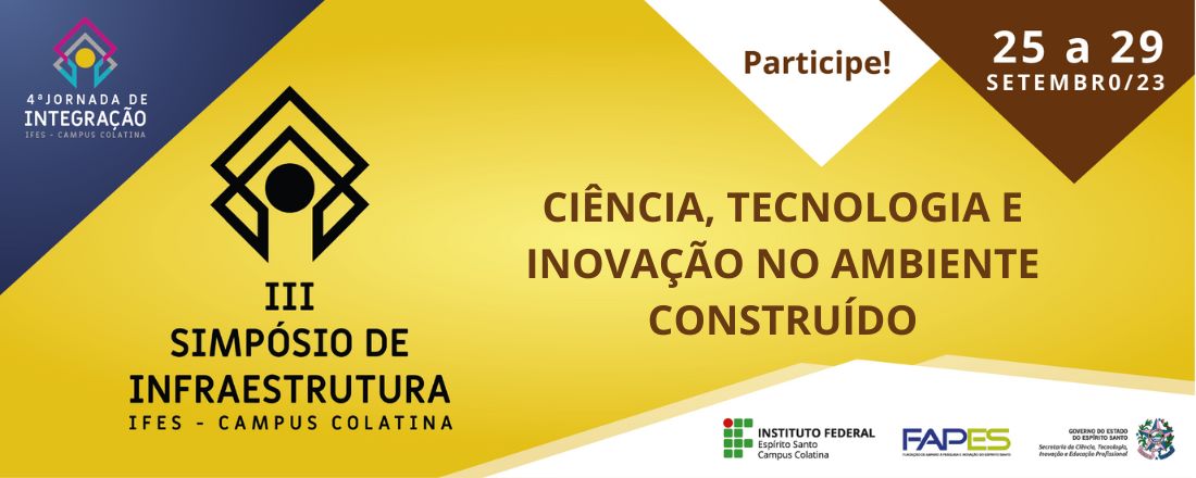 III Simpósio de Infraestrutura