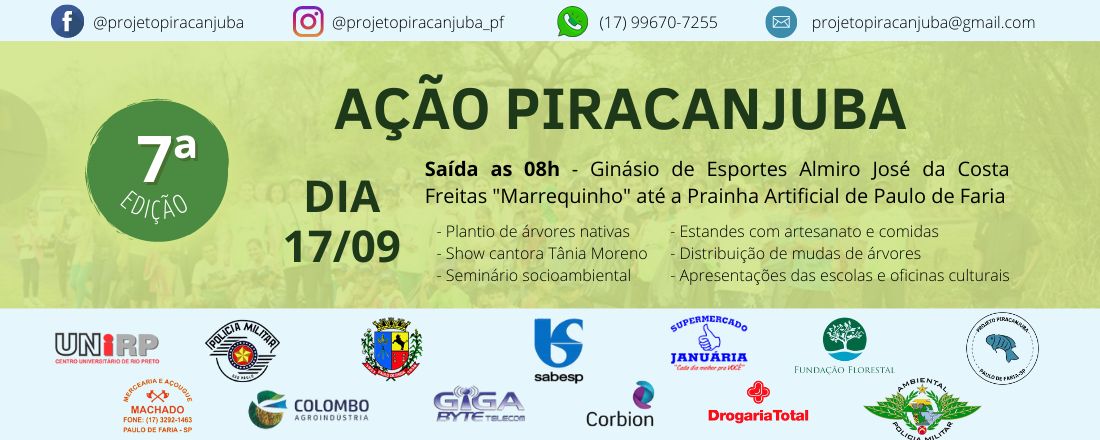 7ª edição da Ação Piracanjuba