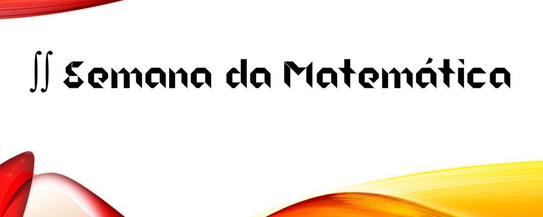 II Semana da Matemática