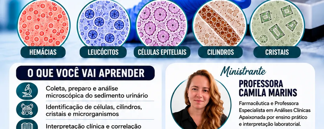 Sedimentoscopia urinária: da microscopia a interpretação clínica