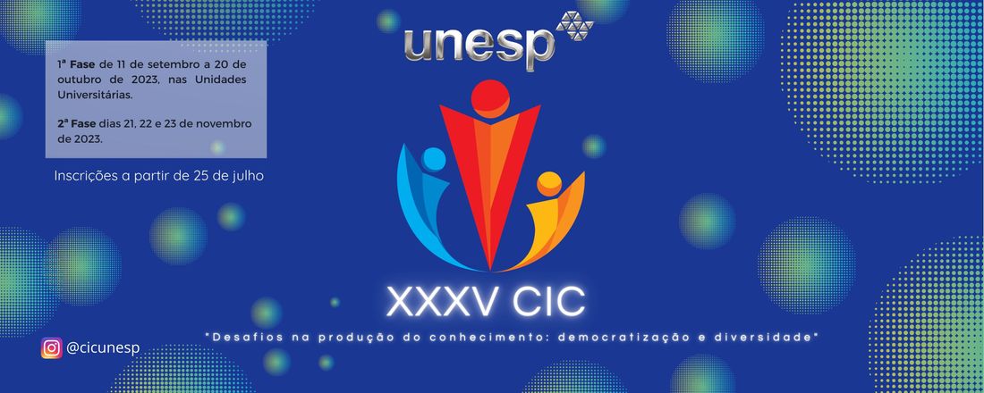 XXXV Congresso de Iniciação Científica da Unesp