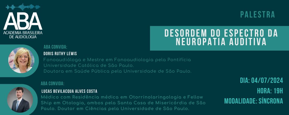 Desordem do espectro da neuropatia auditiva